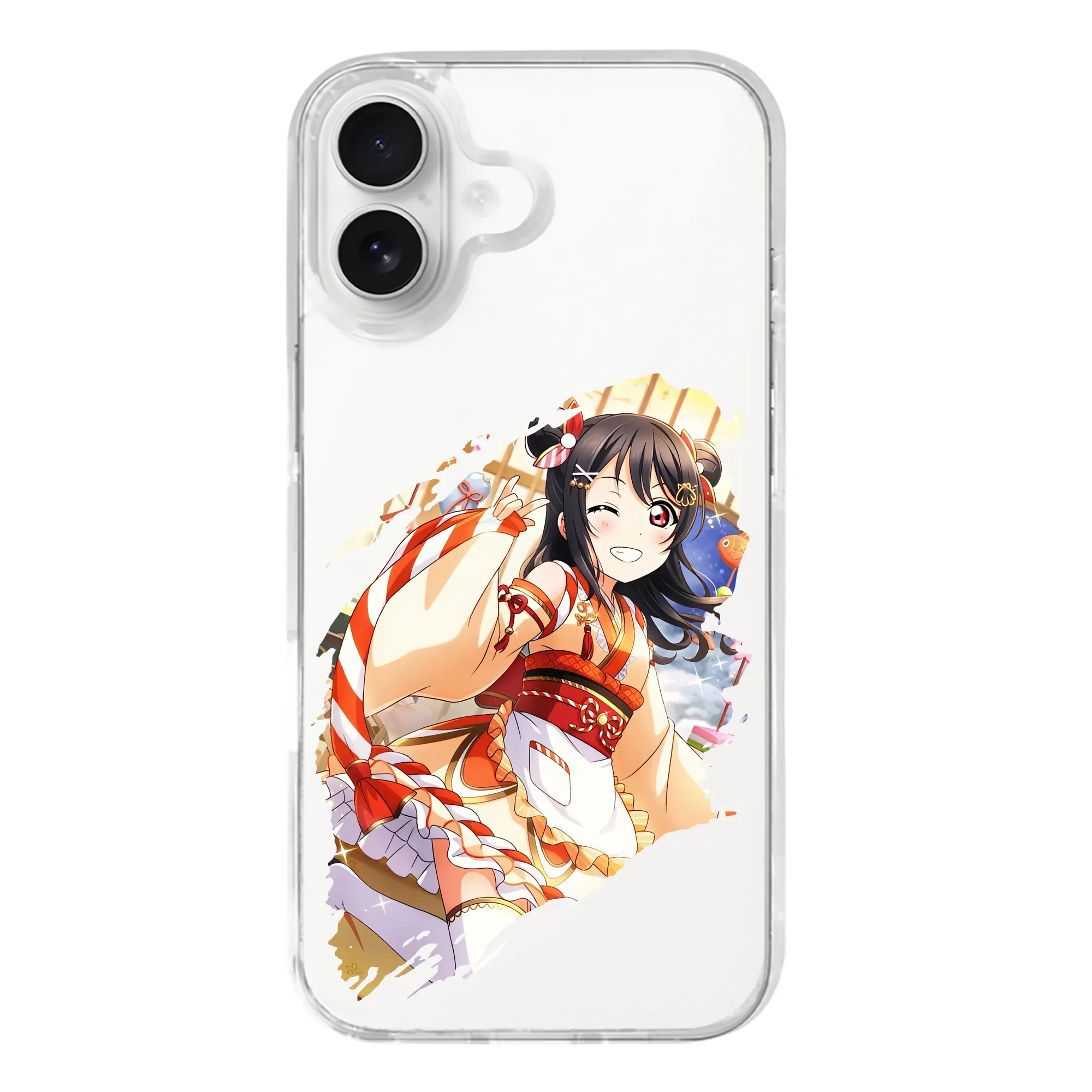 Love Live! グッズ,矢澤にこ - iPhone 17シリーズ 透明スマホケース – 薄型・耐衝撃・精密フィット保護カバー